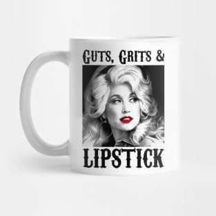 Guts grits lipstick Mug